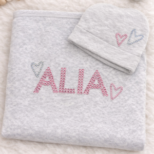 Heart Name and cap Set